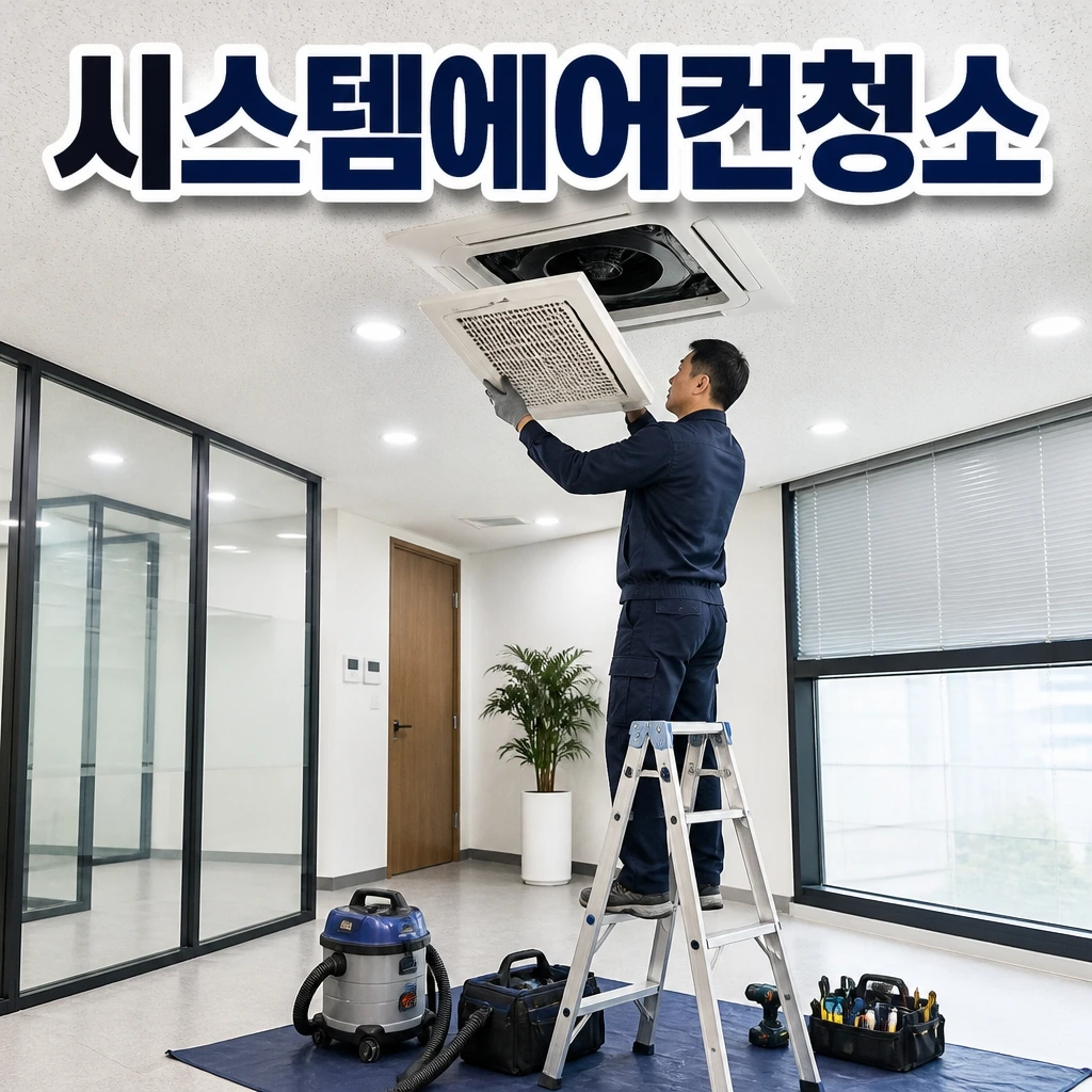 서울특별시 에어컨청소비용 - 시스템에어컨청소 관련 상담 안내 이미지