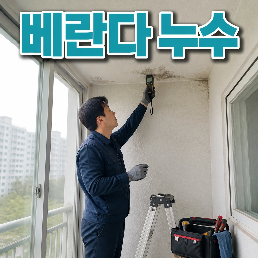 울산광역시 집수리견적비교 - 베란다누수 관련 상담 안내 이미지